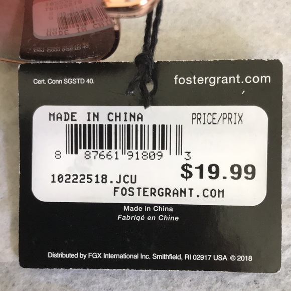 Foster Grant pink mirrored sunglasses - Picture 5 of 5